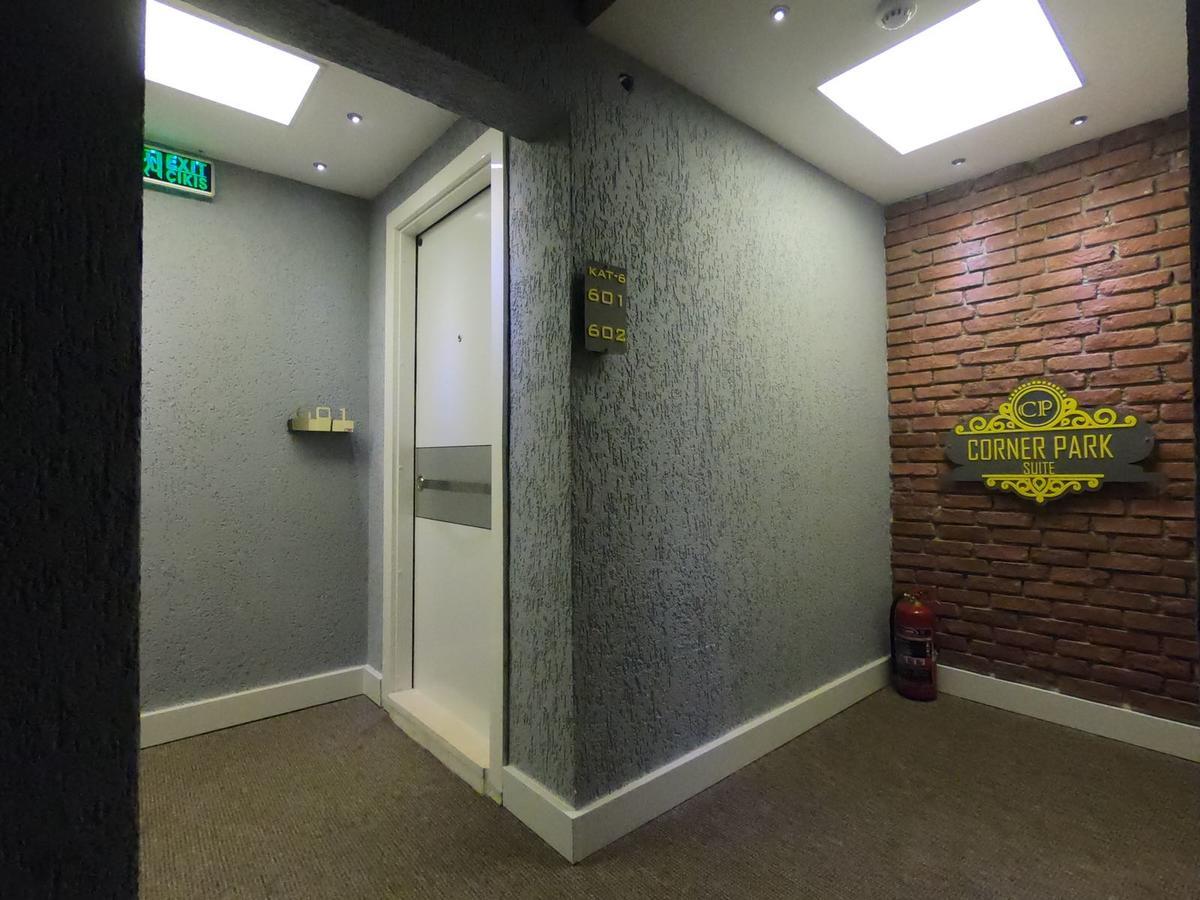 Corner Park Suite Hotel Istanboel Buitenkant foto