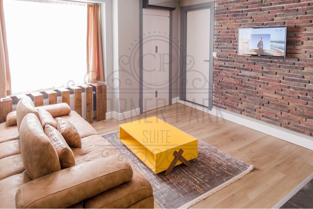 Corner Park Suite Hotel Istanboel Buitenkant foto